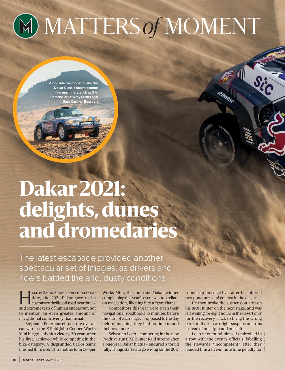 Motor Sport Magazine Preview Pages