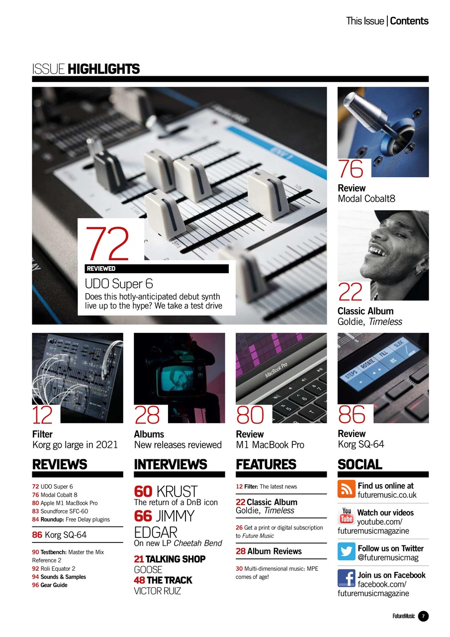 Future Music Preview Pages