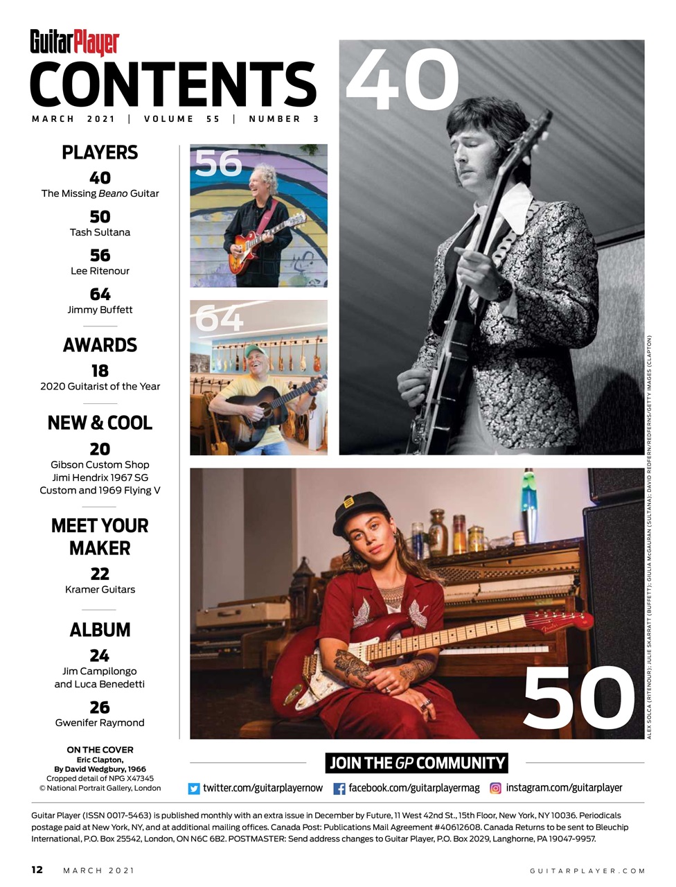 Guitar Player Preview Pages