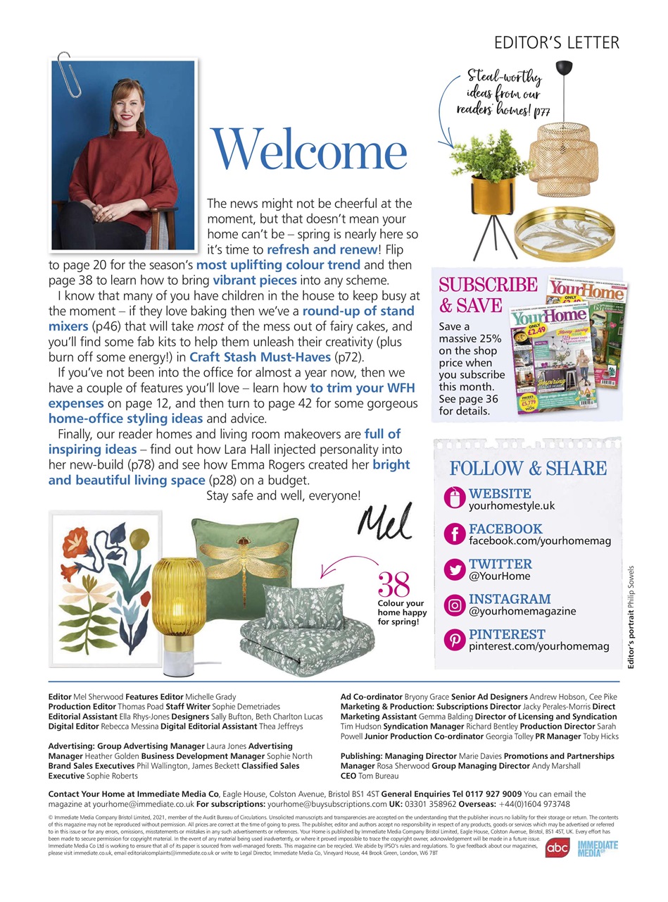Your Home Magazine Preview Pages