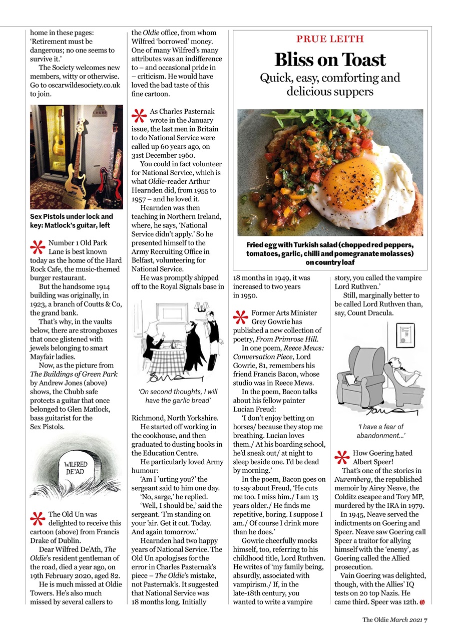 The Oldie Preview Pages