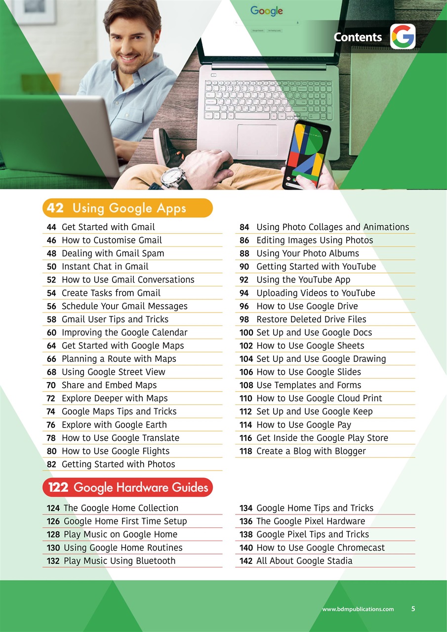Android User Preview Pages