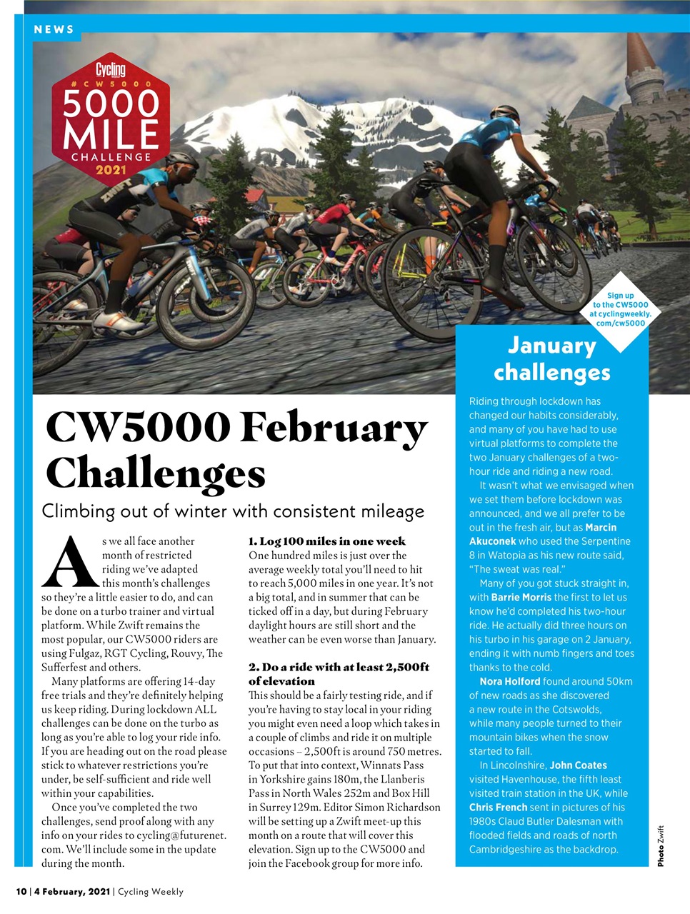 Cycling Weekly Preview Pages