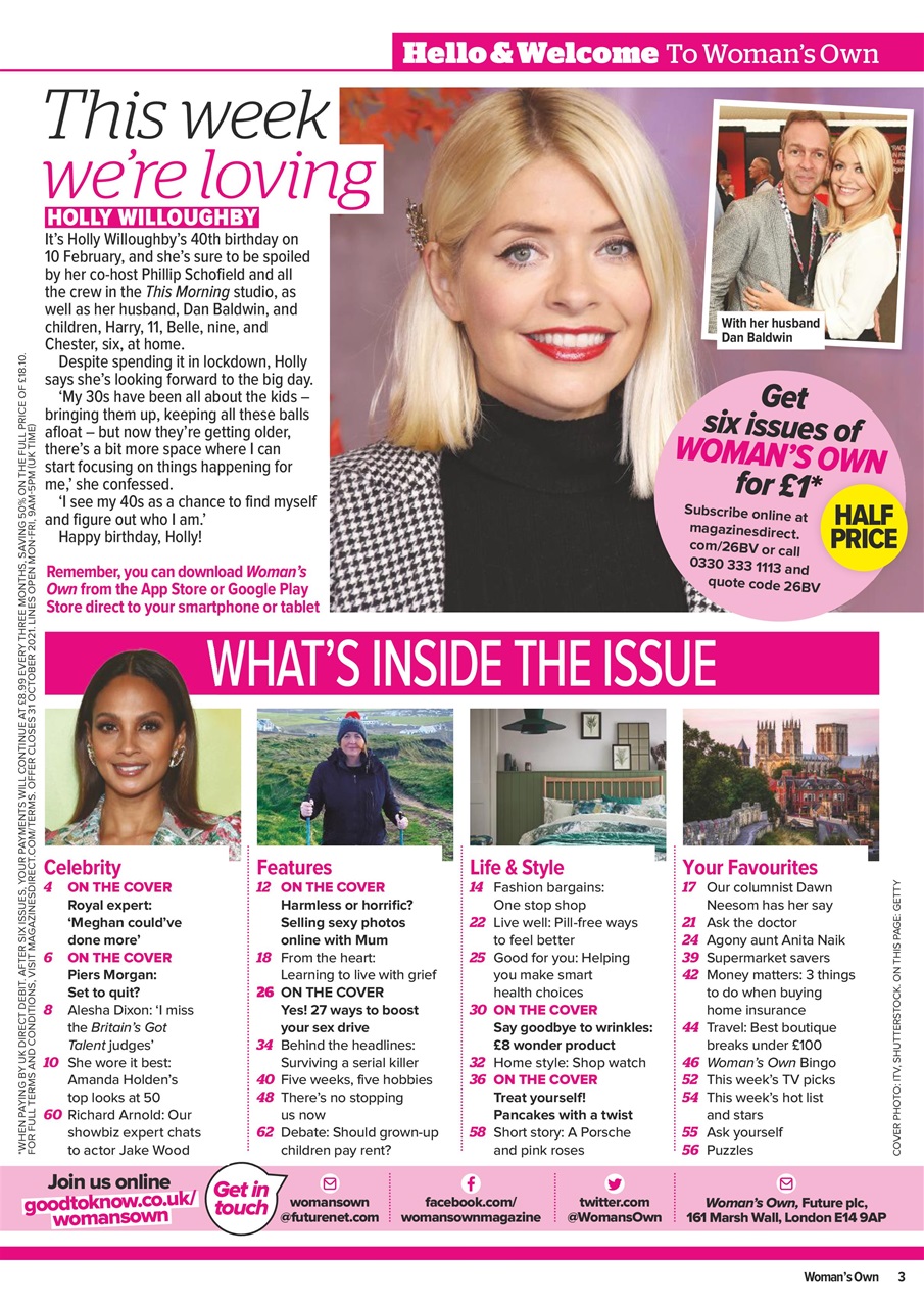 Woman's Own Preview Pages