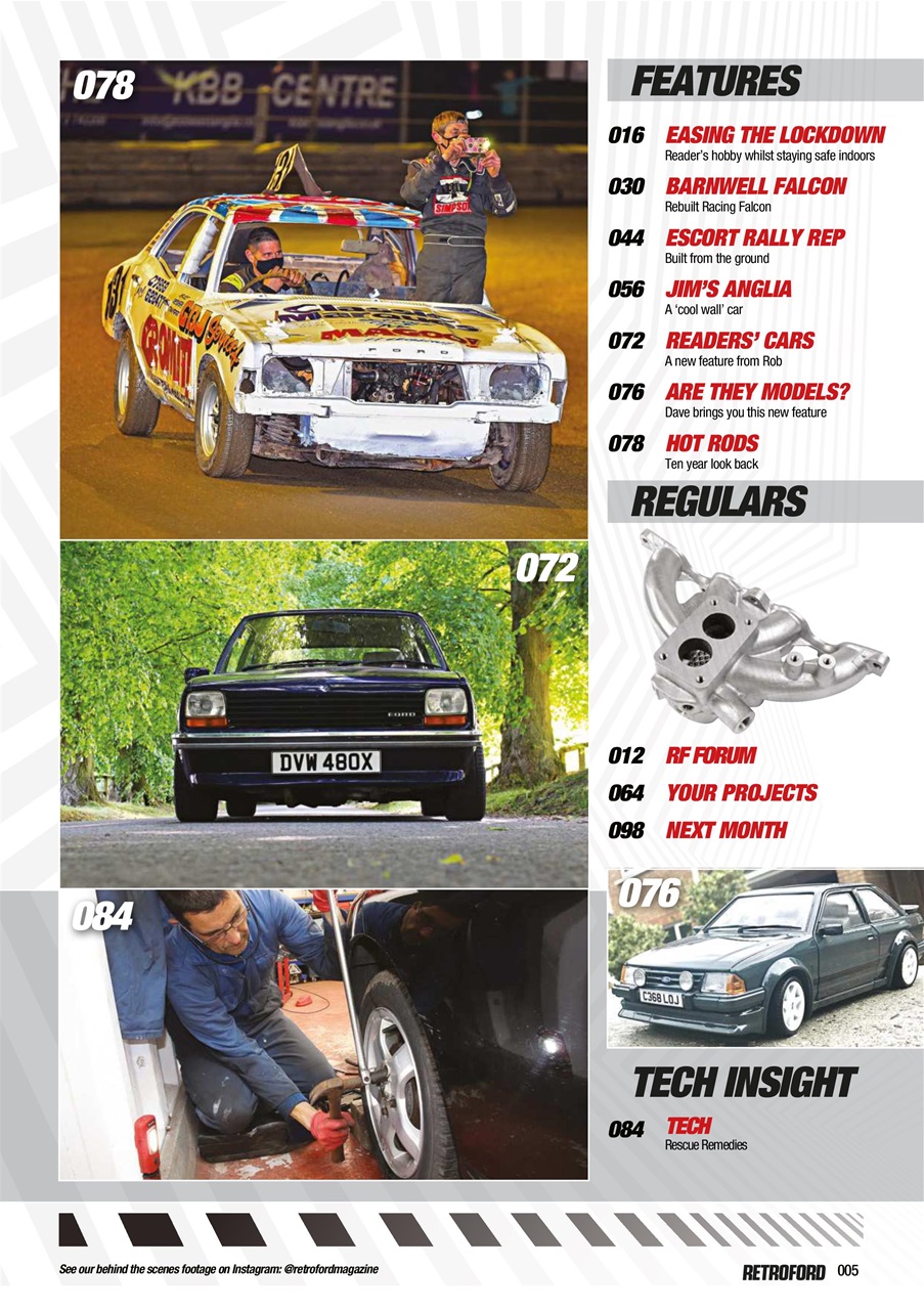 Retro Ford Preview Pages