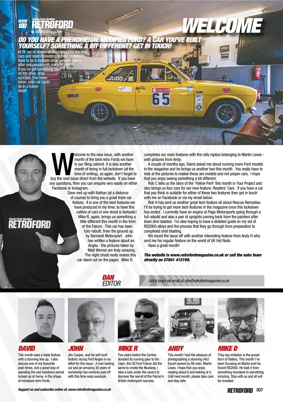 Retro Ford Preview Pages