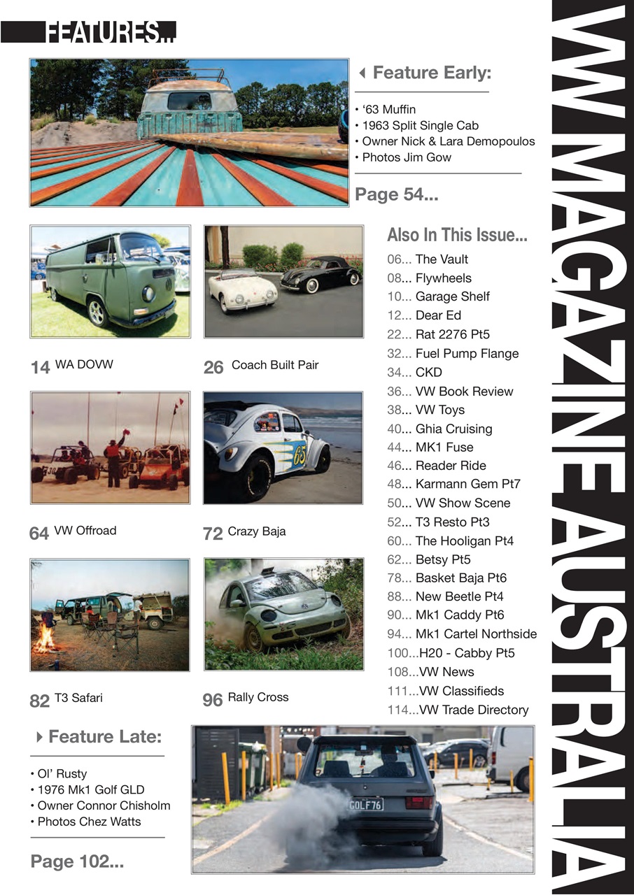 VW Magazine Australia Preview Pages