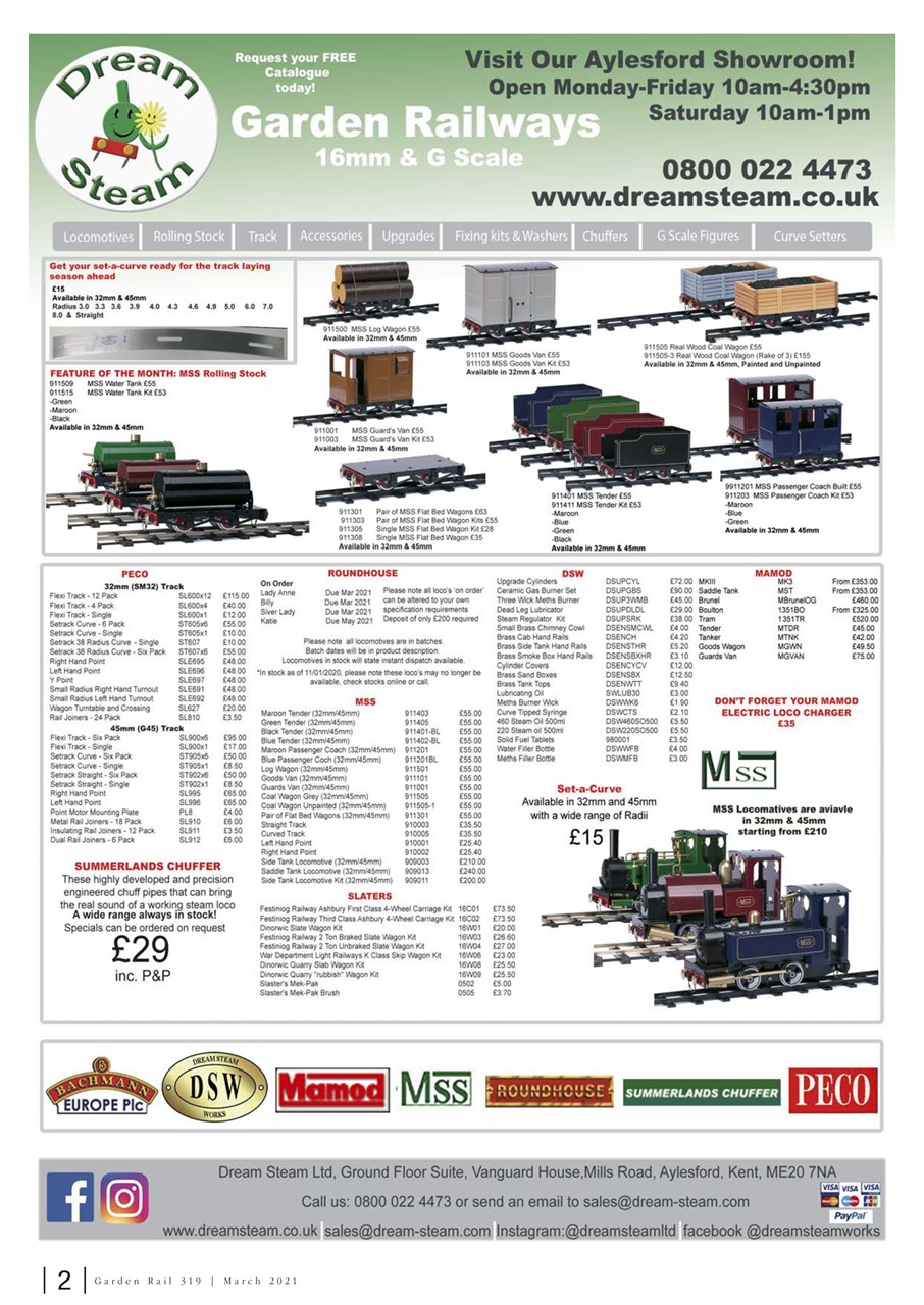 Garden Rail Preview Pages