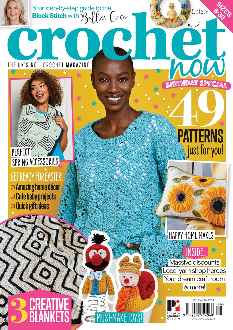 Crochet Now Magazine Preview Pages