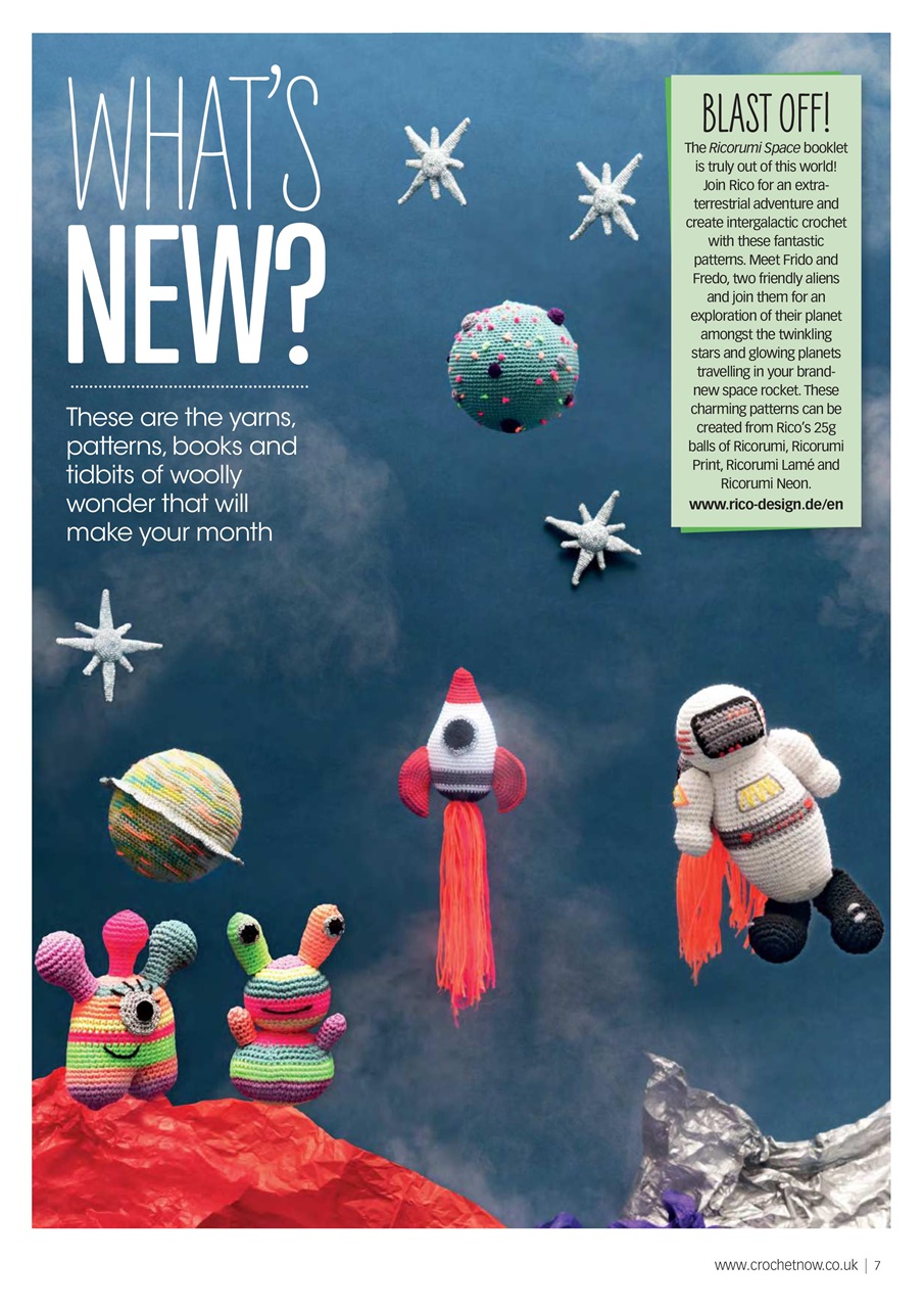 Crochet Now Magazine Preview Pages