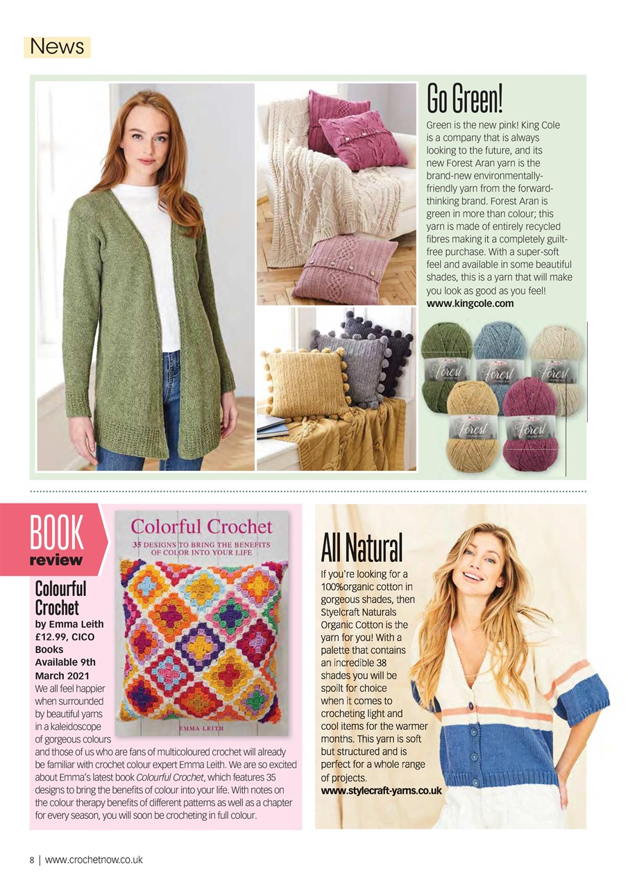 Crochet Now Magazine Preview Pages
