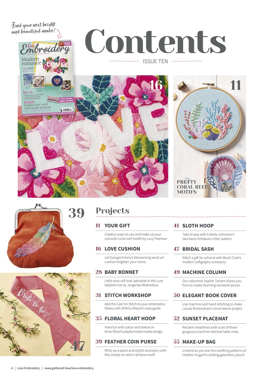 Love Embroidery Preview Pages