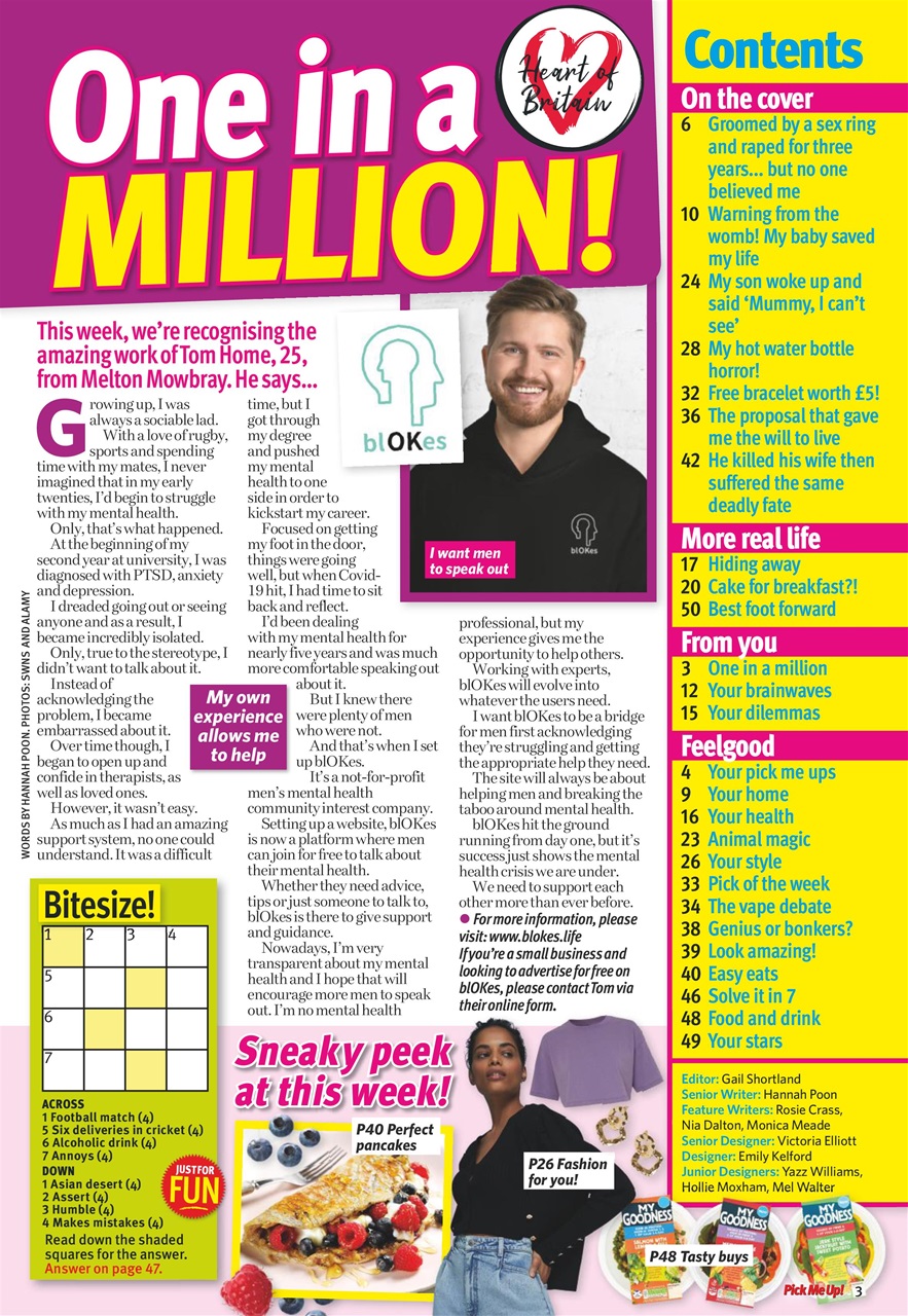 Pick Me Up Preview Pages