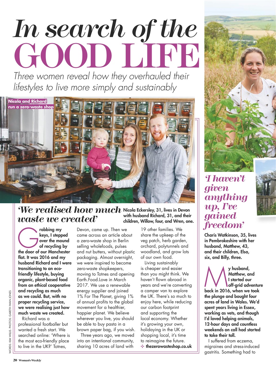 Woman's Weekly Preview Pages