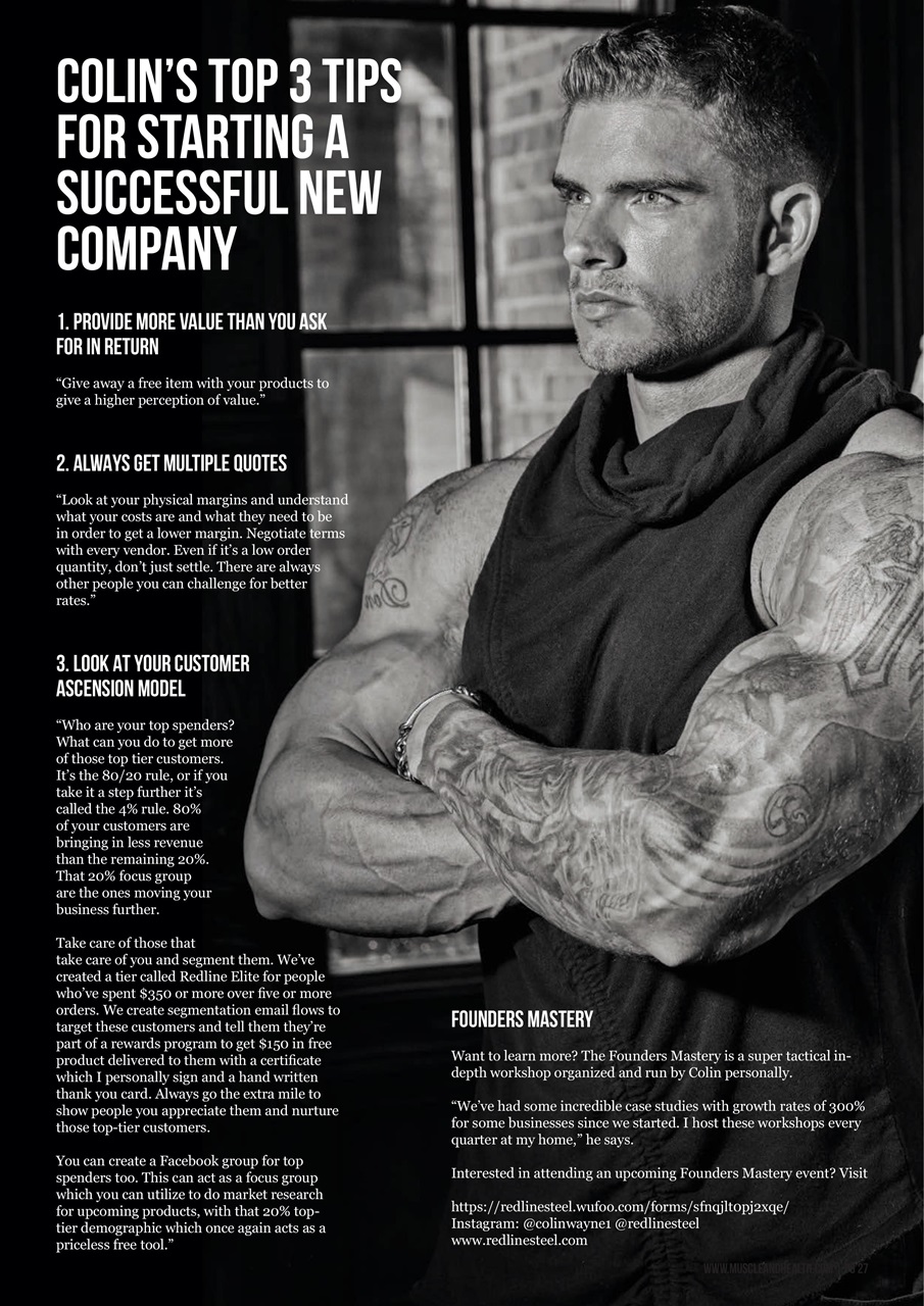 Muscle and Health Preview Pages