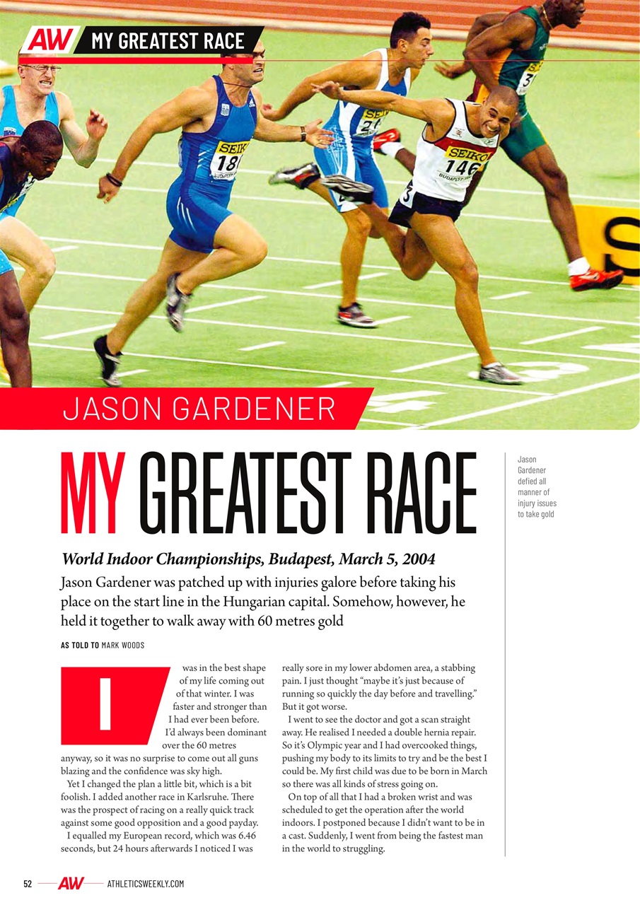 AW – Athletics Weekly Magazine Preview Pages