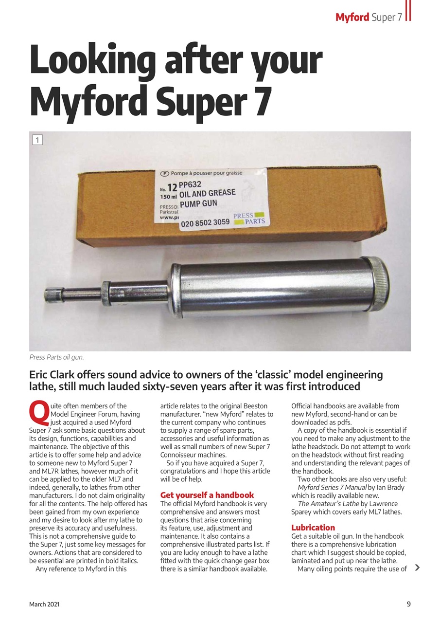 Model Engineer & Workshop Magazine Preview Pages