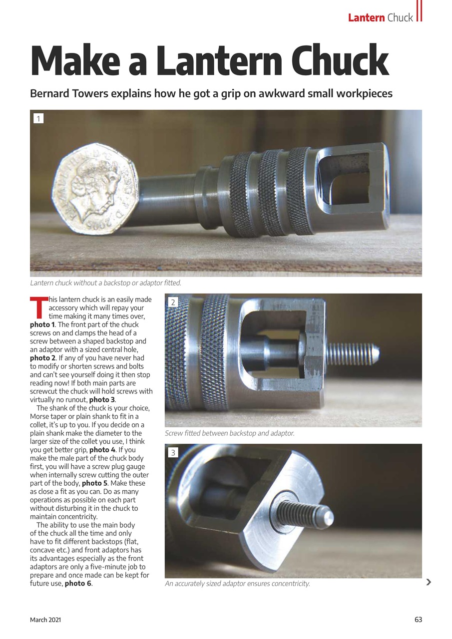 Model Engineer & Workshop Magazine Preview Pages