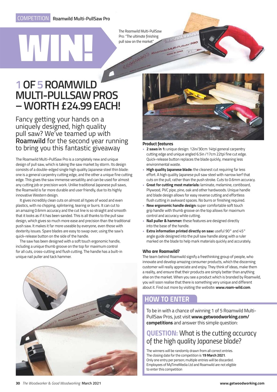 The Woodworker Magazine Preview Pages