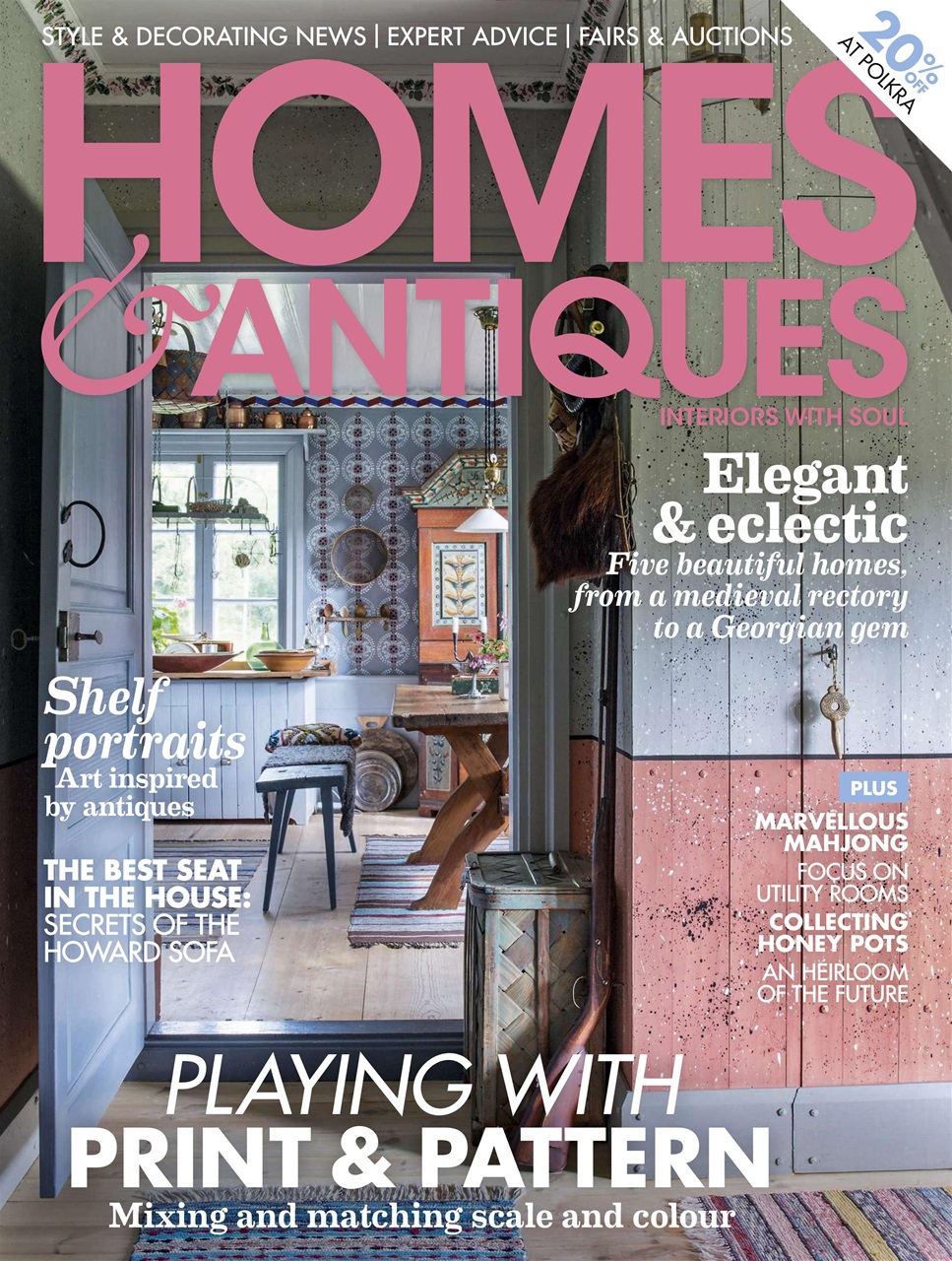 Homes & Antiques Magazine Preview Pages