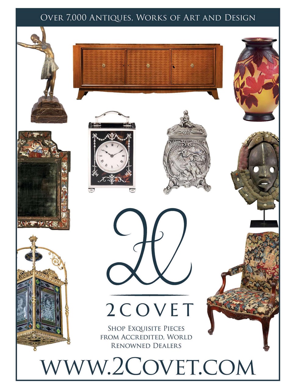 Homes & Antiques Magazine Preview Pages