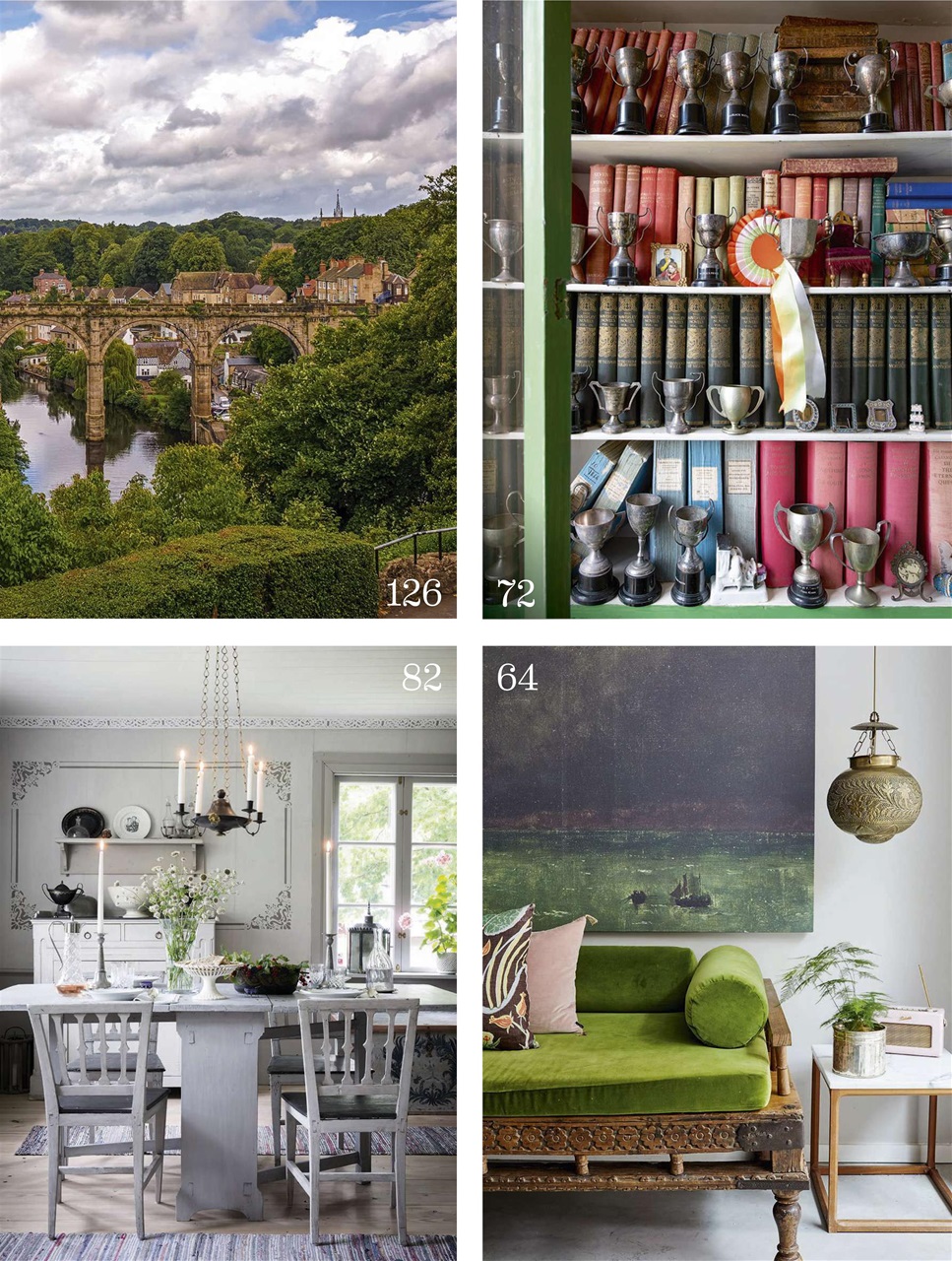 Homes & Antiques Magazine Preview Pages