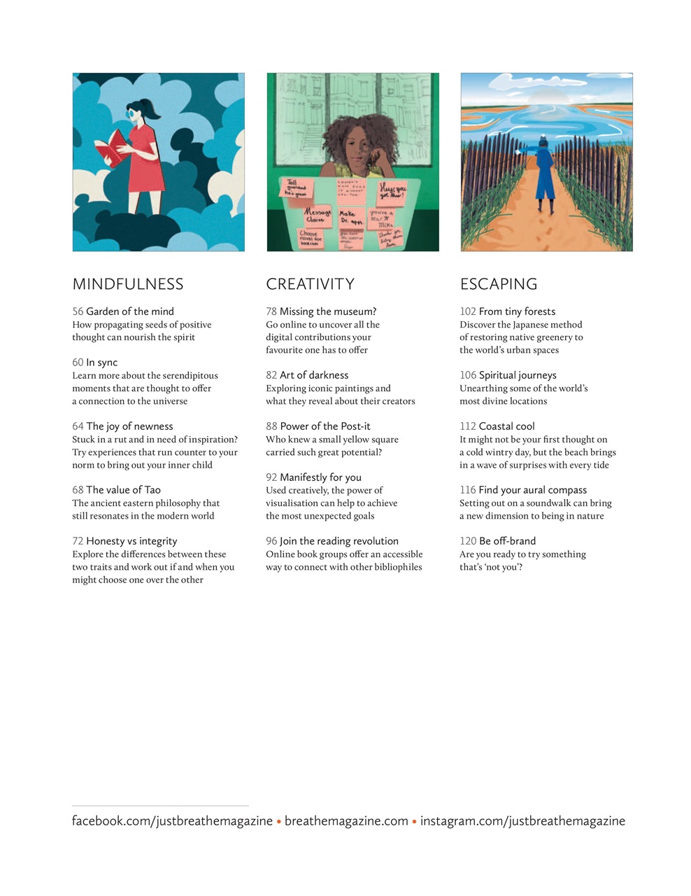 Breathe Preview Pages