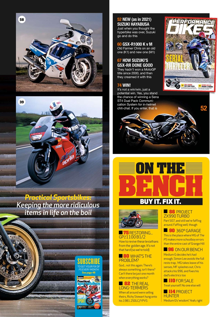 Practical Sportsbikes Preview Pages