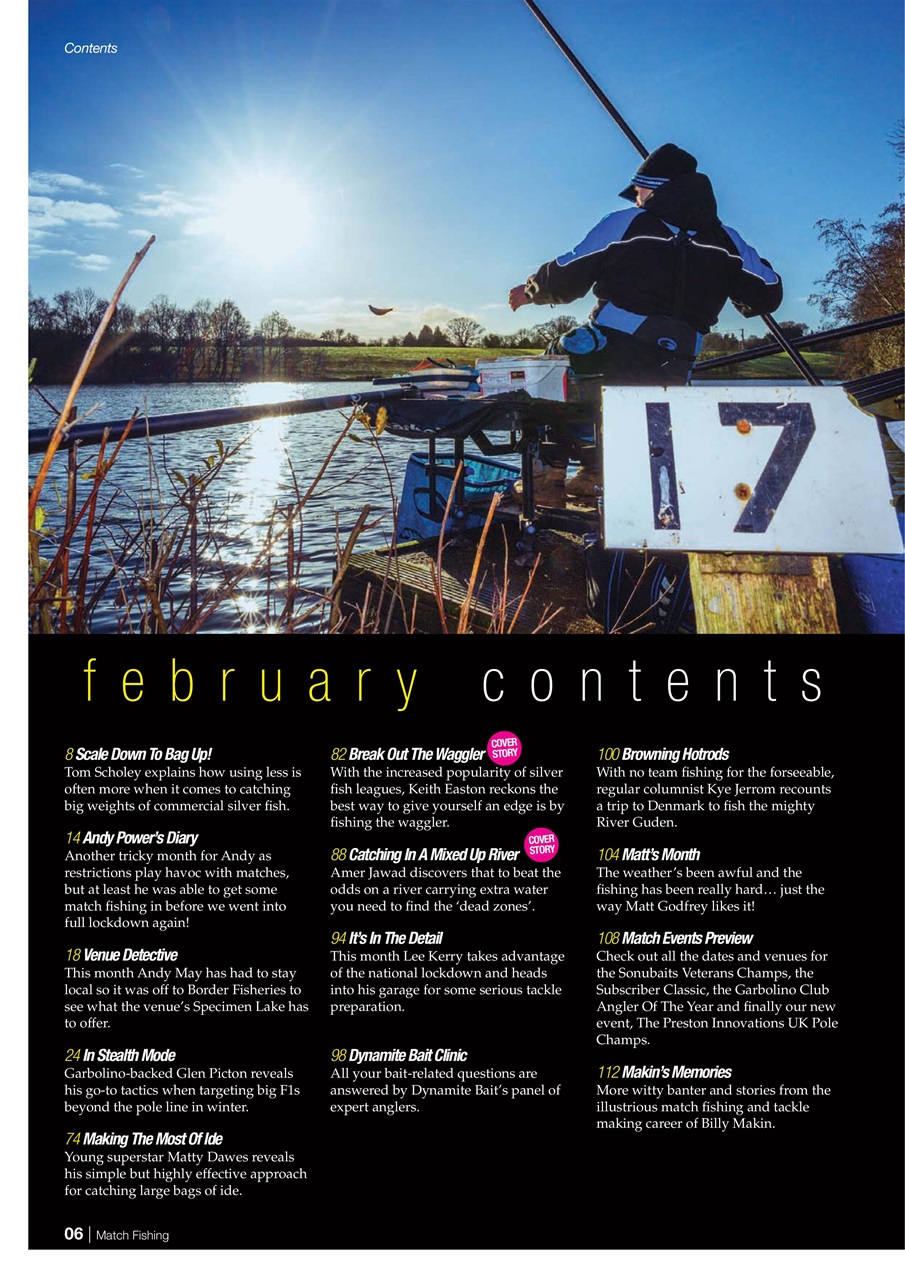 Match Fishing Preview Pages