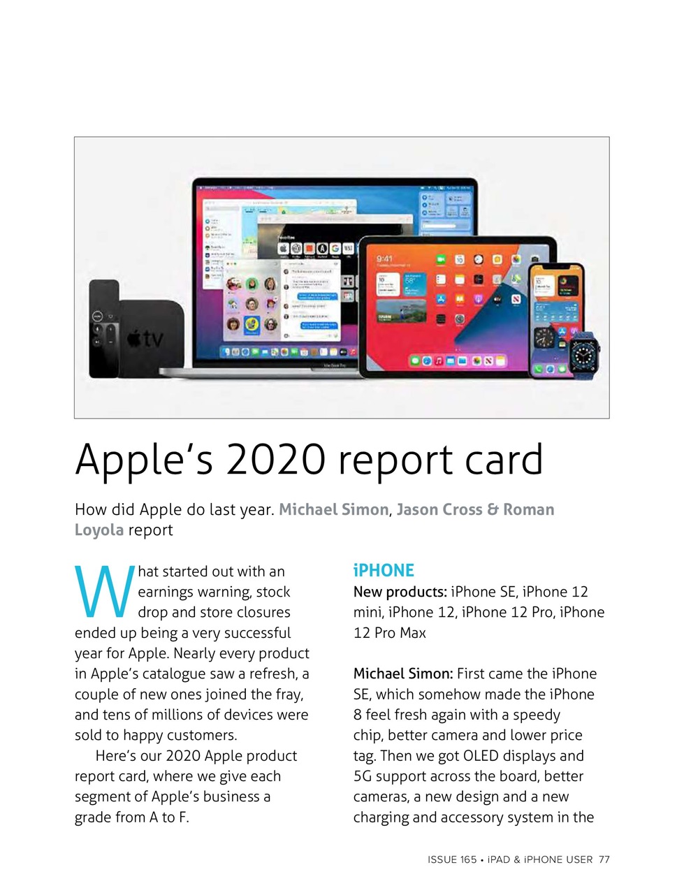 iPad and iPhone User Preview Pages