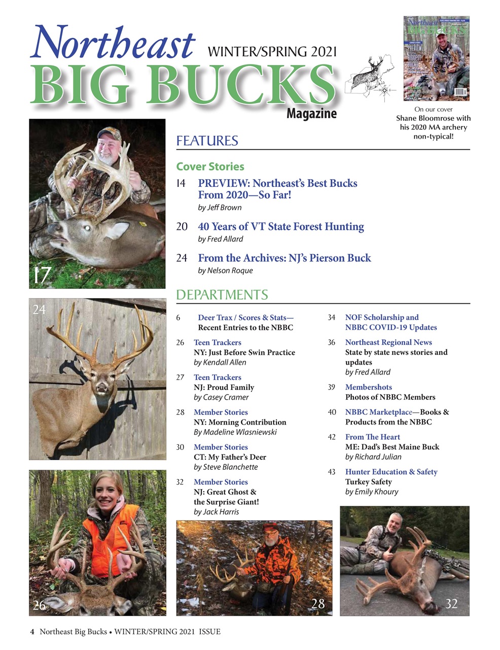 Northeast Big Bucks Preview Pages