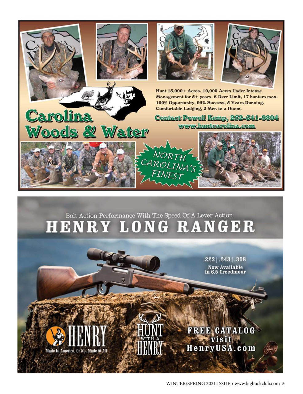 Northeast Big Bucks Preview Pages