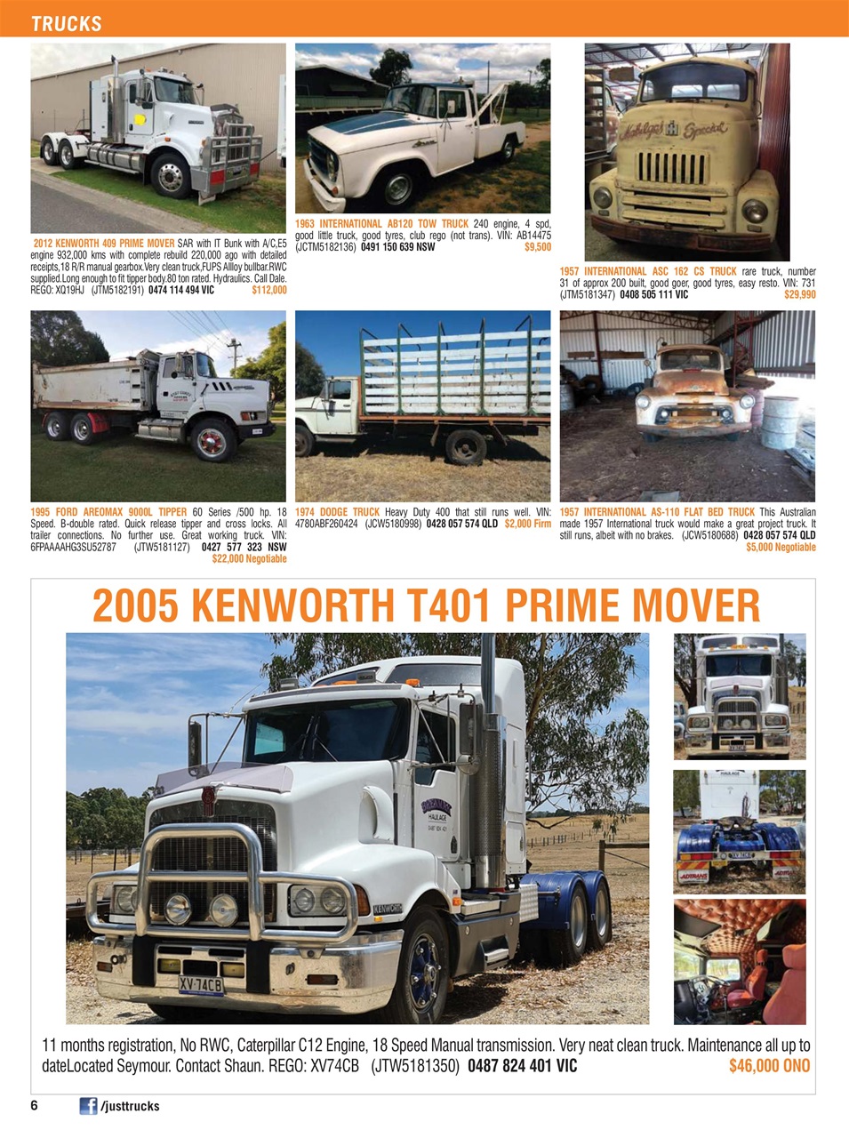 JUST TRUCKS Preview Pages