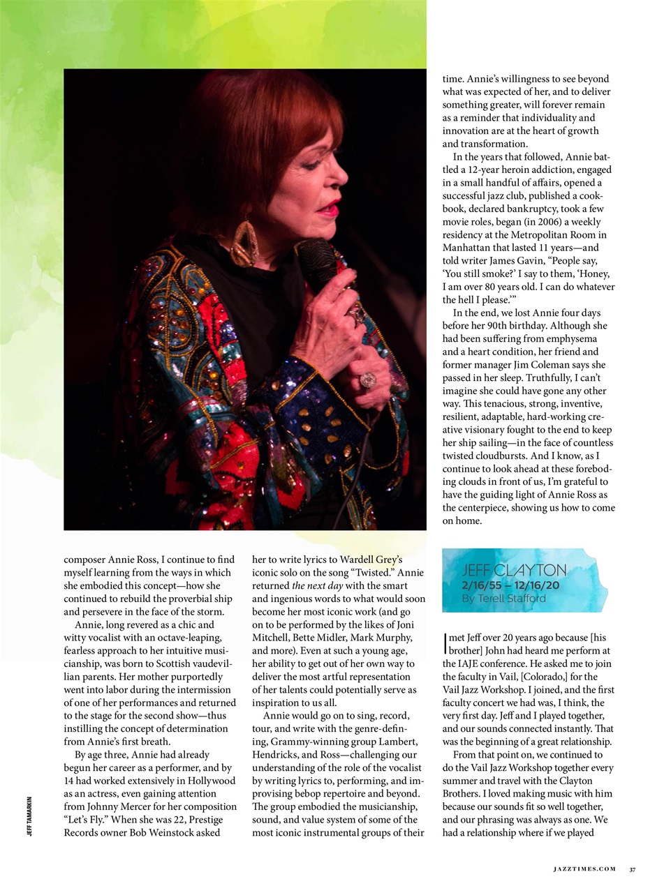 JazzTimes Preview Pages