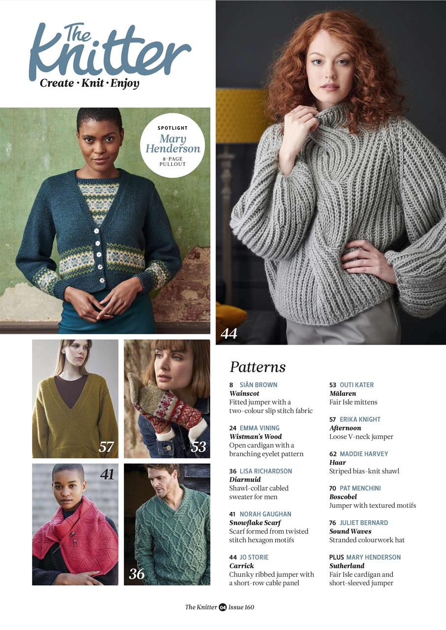 The Knitter Preview Pages