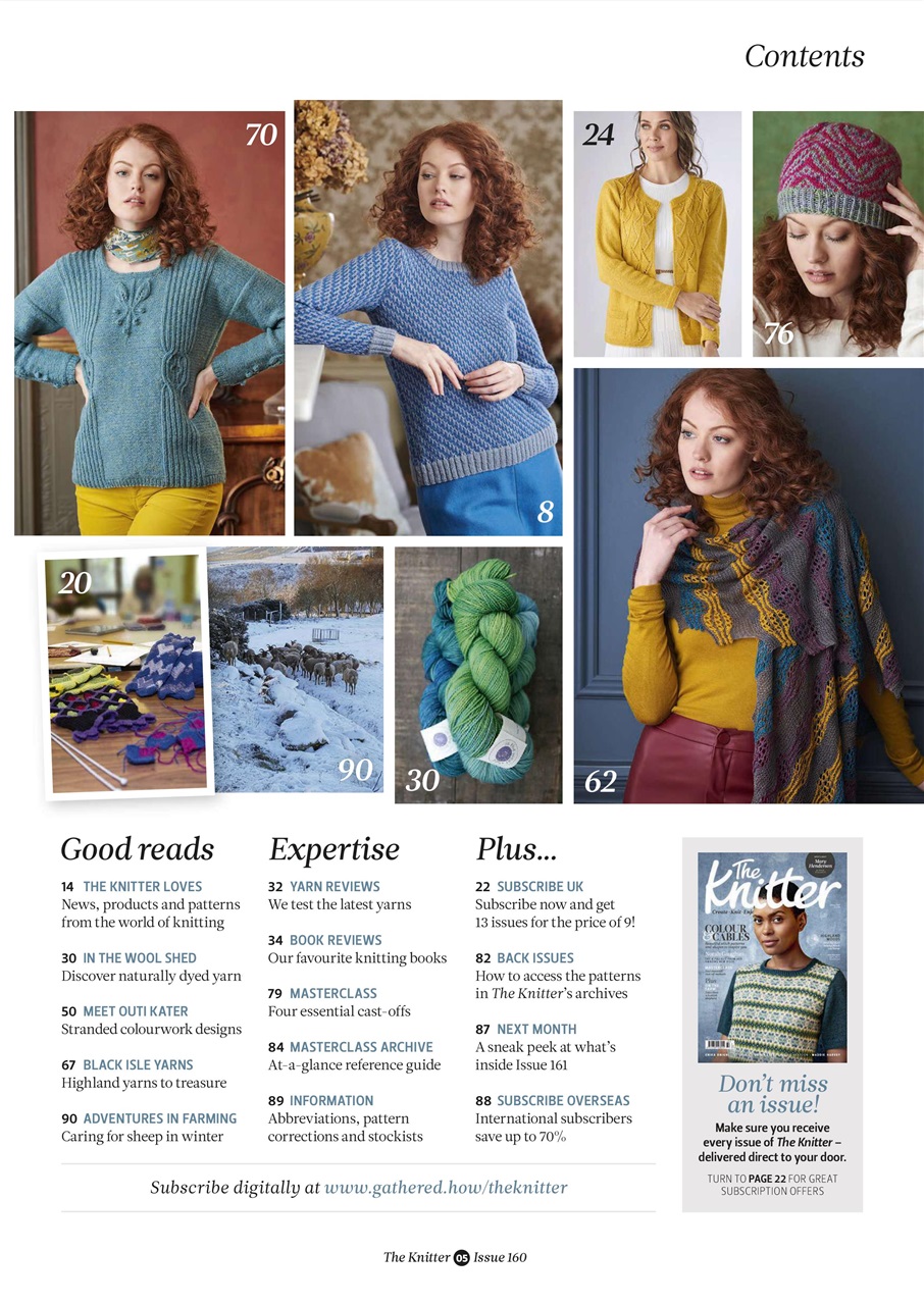 The Knitter Preview Pages