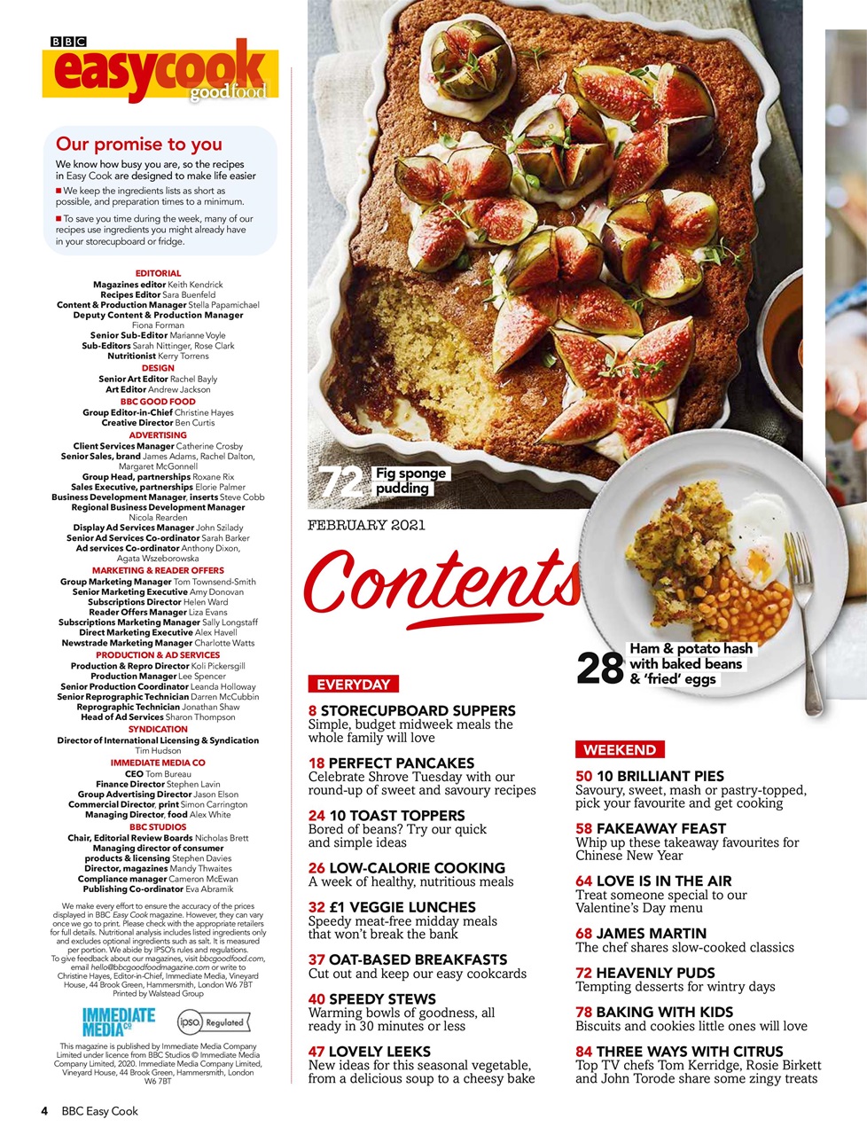 Easy Cook Magazine Preview Pages
