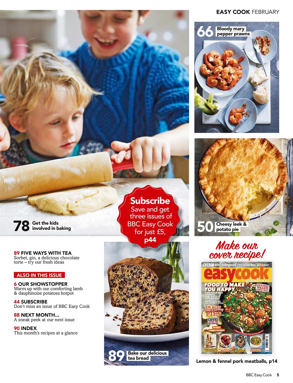 Easy Cook Magazine Preview Pages