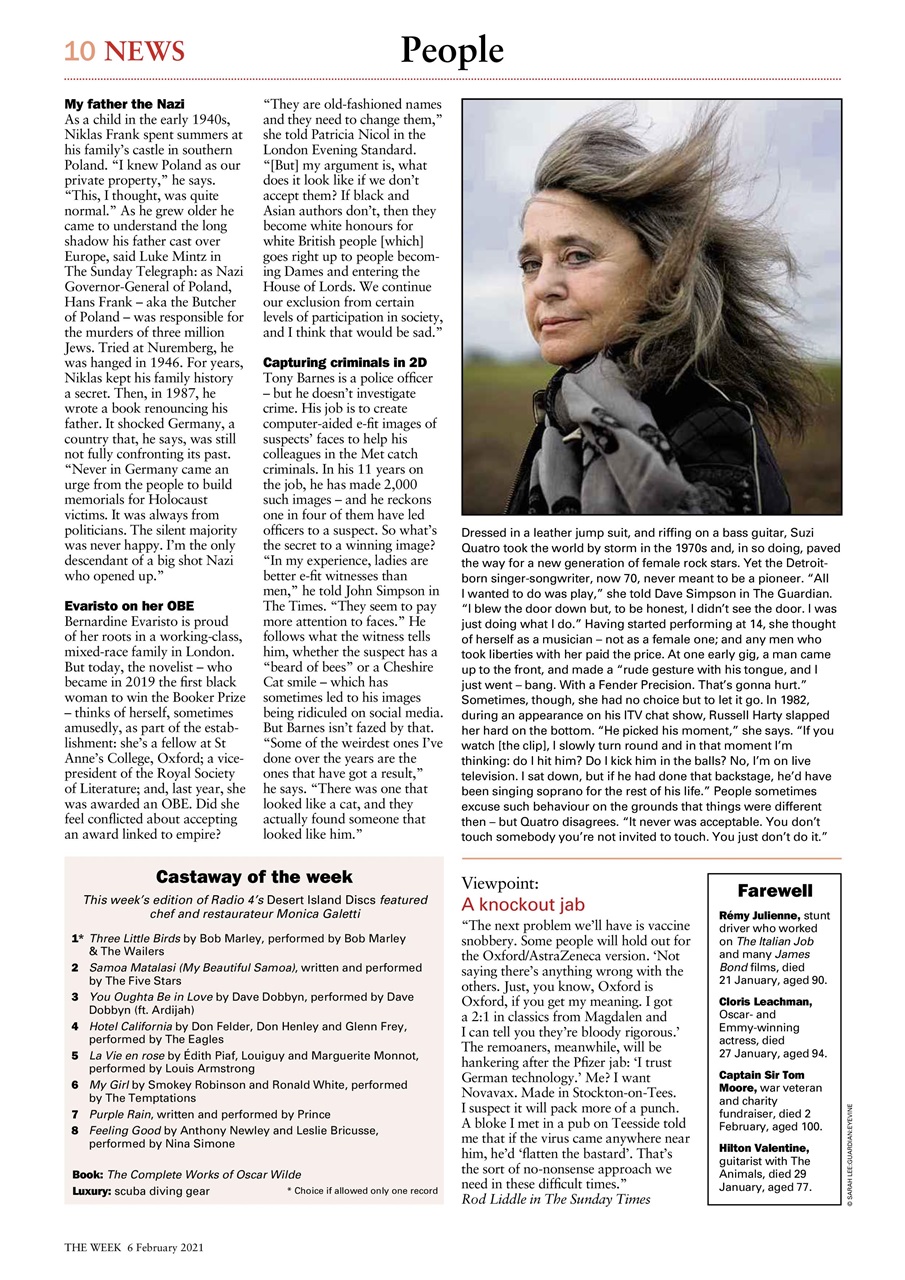 The Week Preview Pages