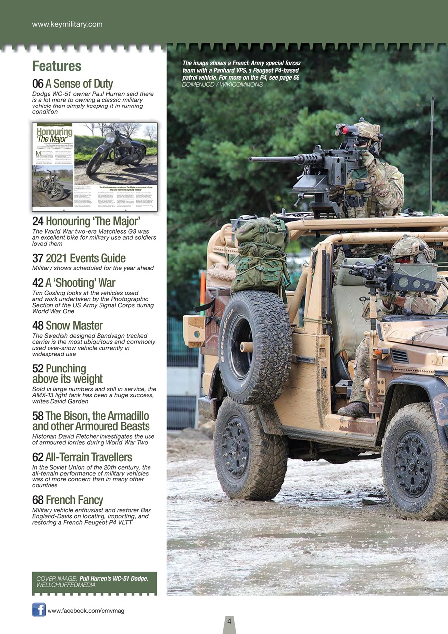 Classic Military Vehicle Preview Pages