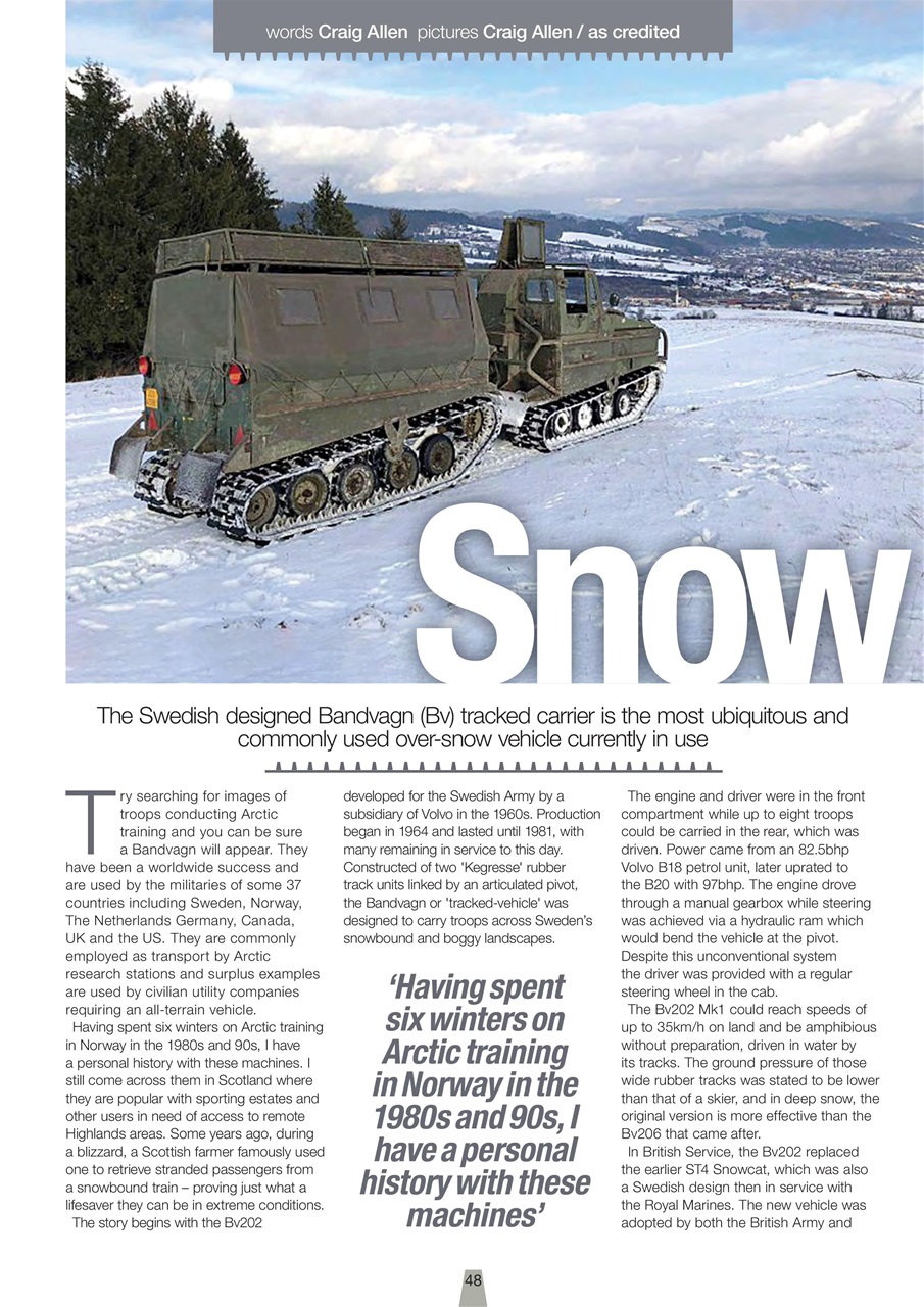 Classic Military Vehicle Preview Pages