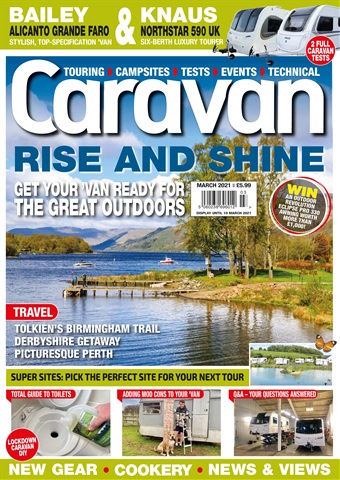 Caravan Magazine issue Rise and shine - March 2021