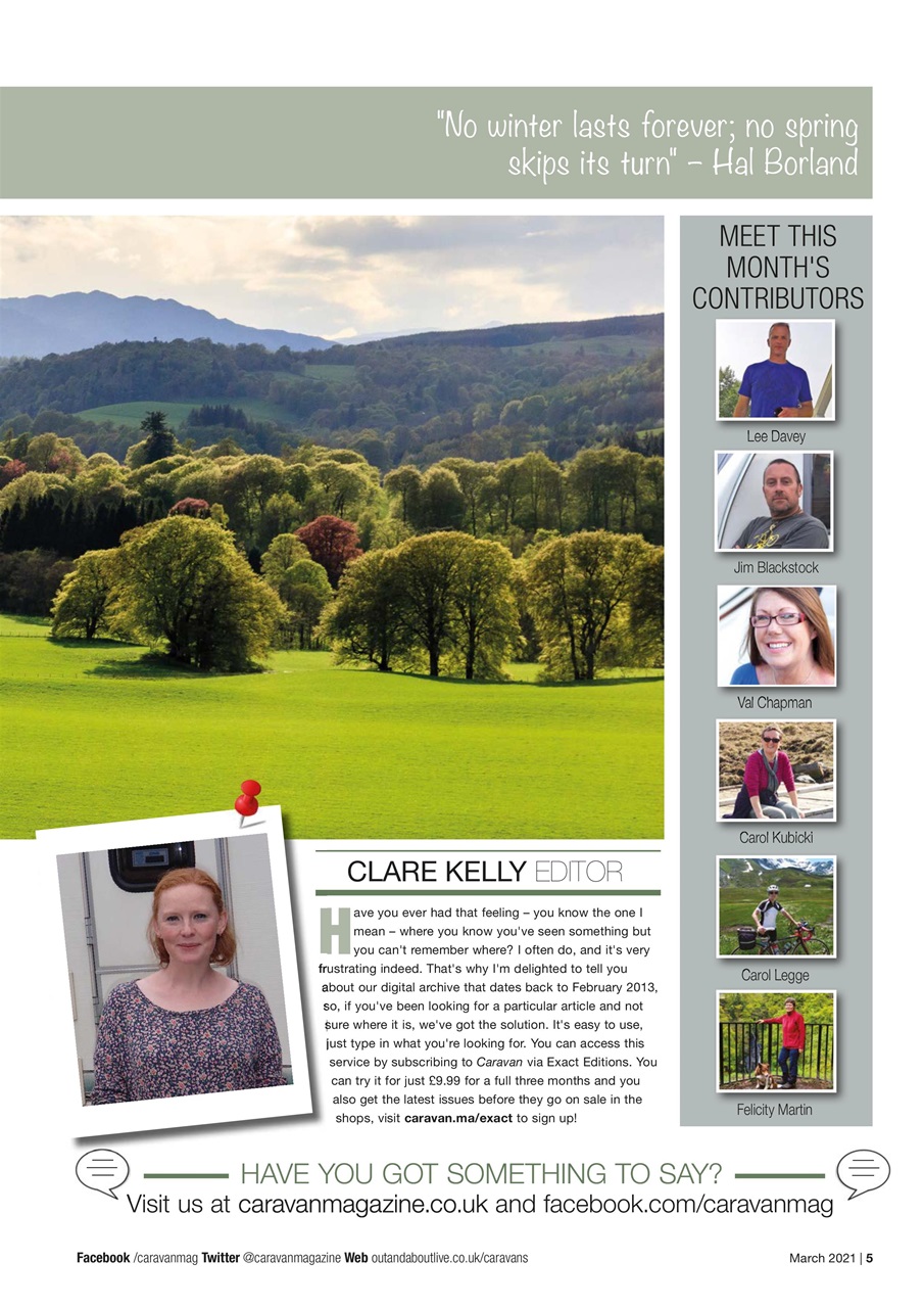 Caravan Magazine Preview Pages