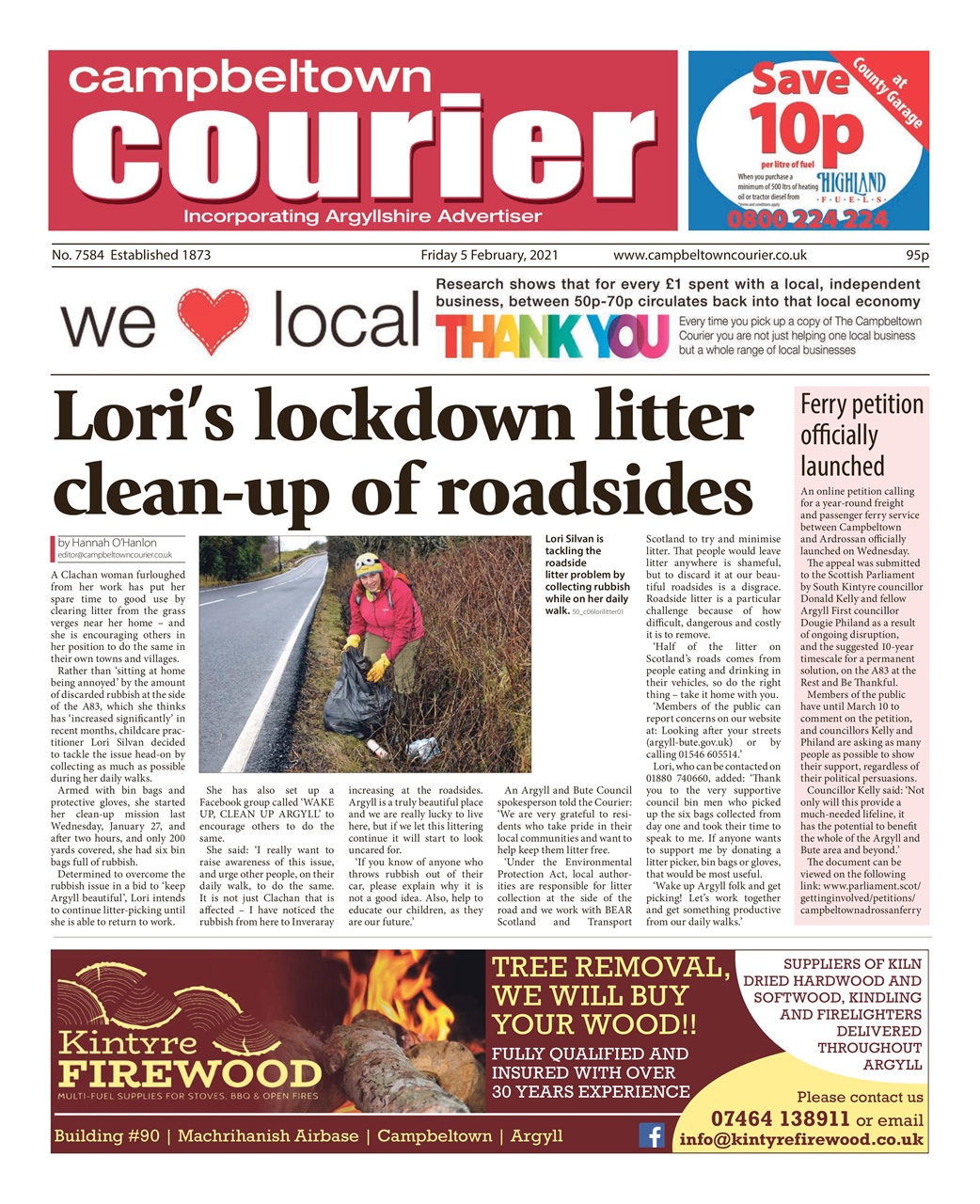 Campbeltown Courier Preview Pages