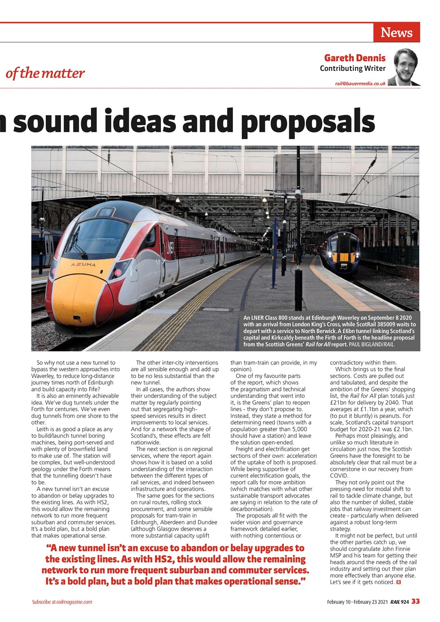 Rail Preview Pages