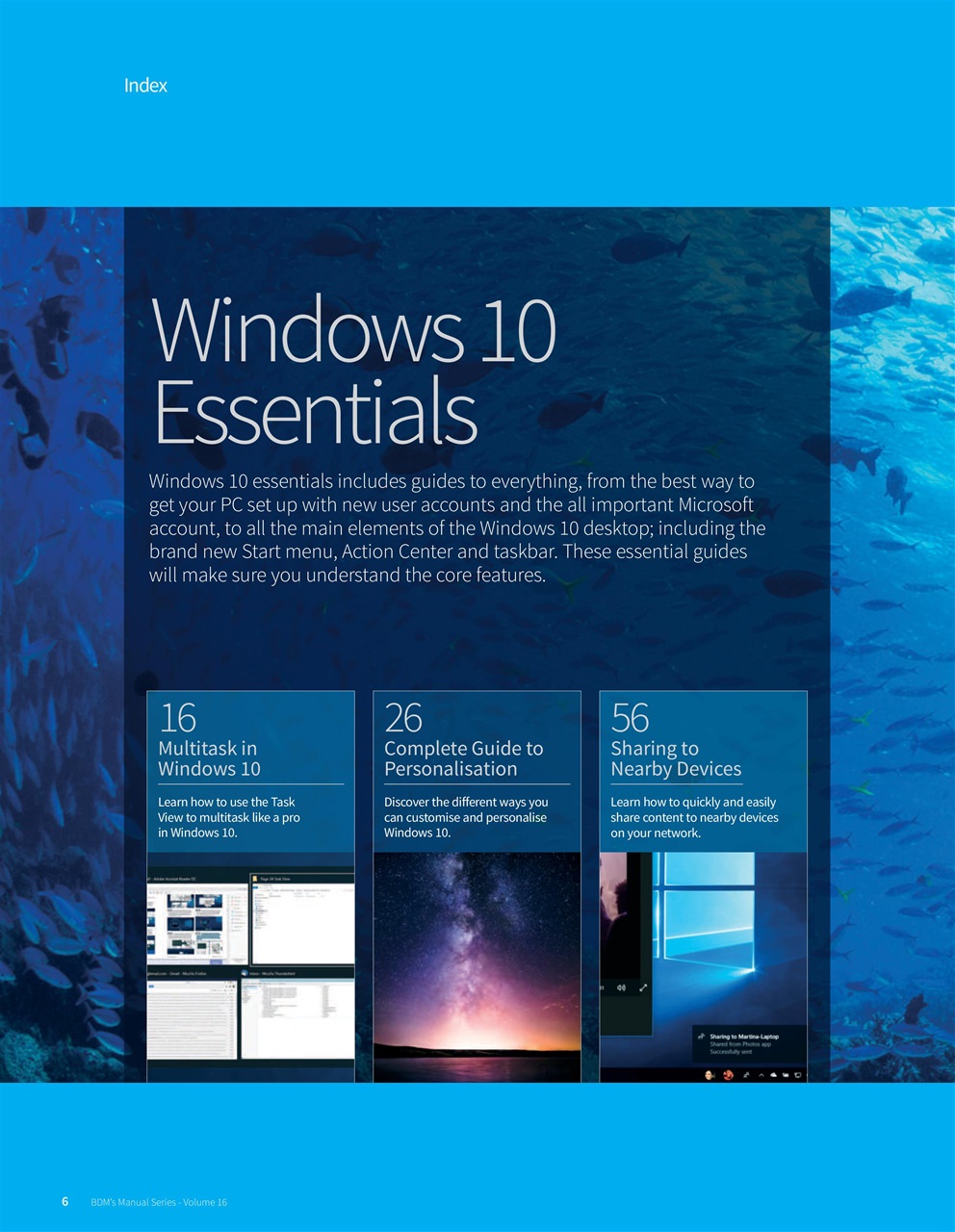 The Windows 10 Manual Preview Pages