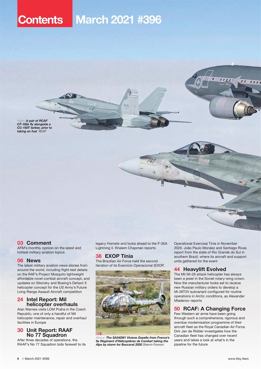 AirForces Monthly Preview Pages