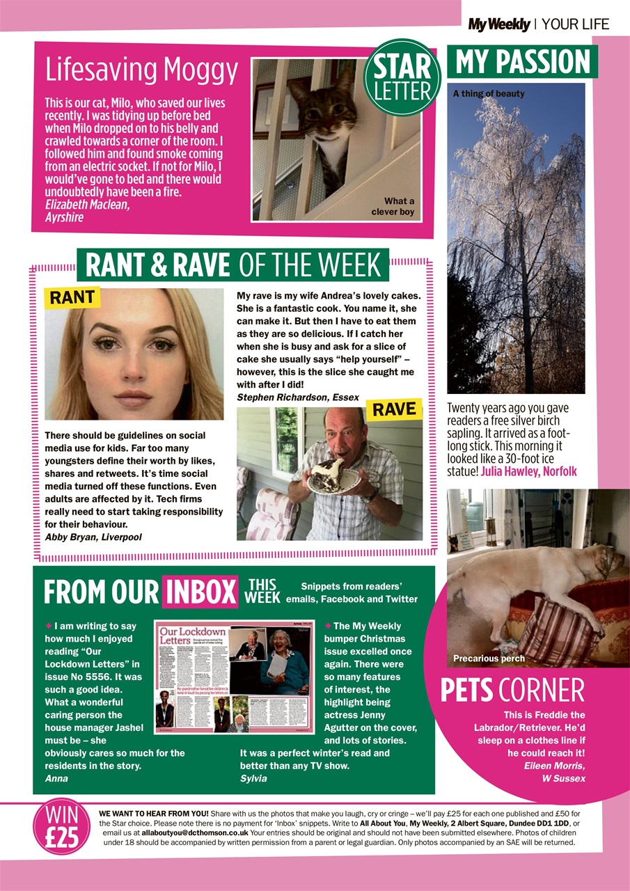 My Weekly Preview Pages