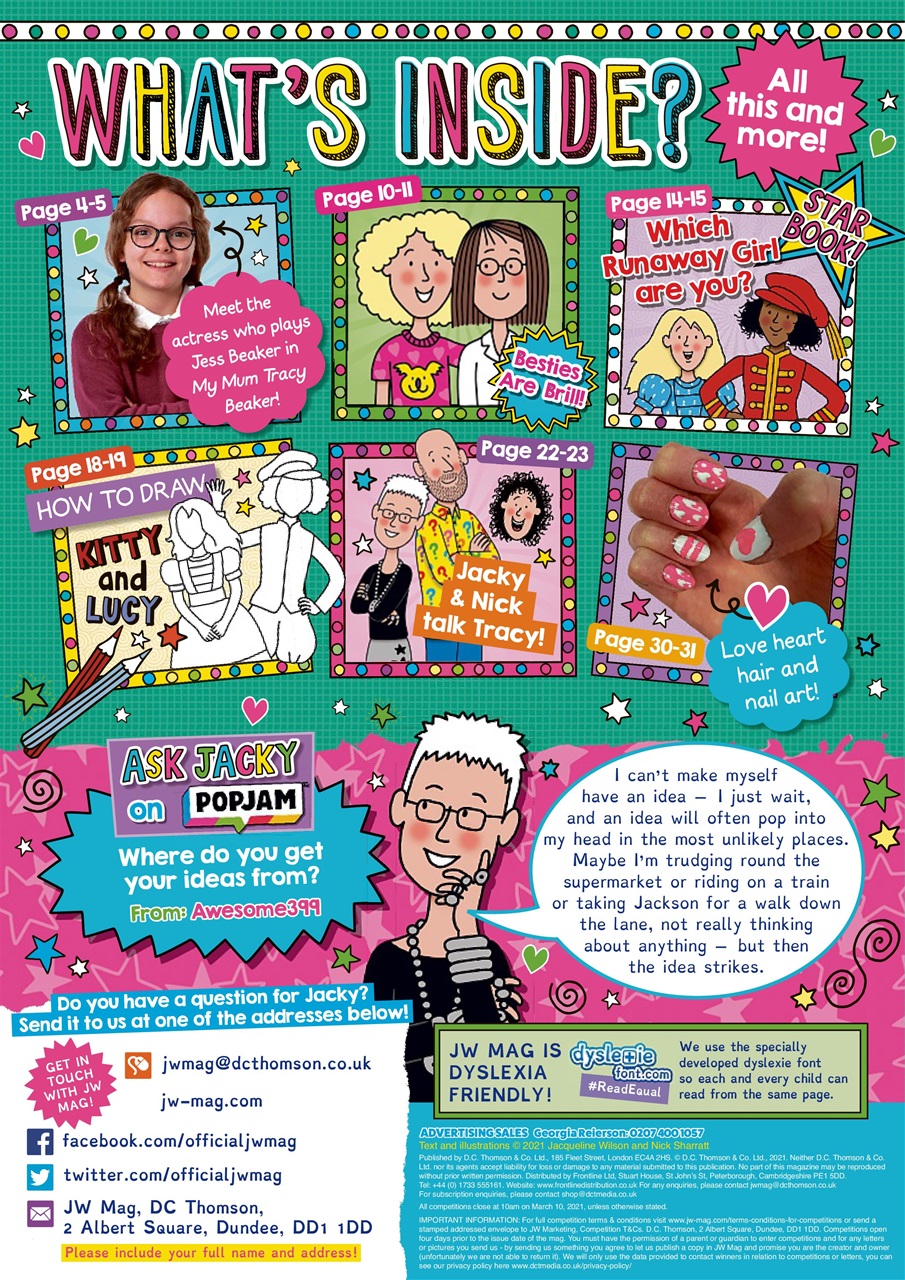 Jacqueline Wilson Preview Pages