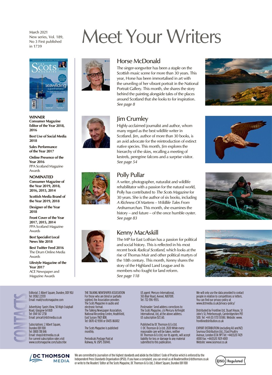 The Scots Magazine Preview Pages